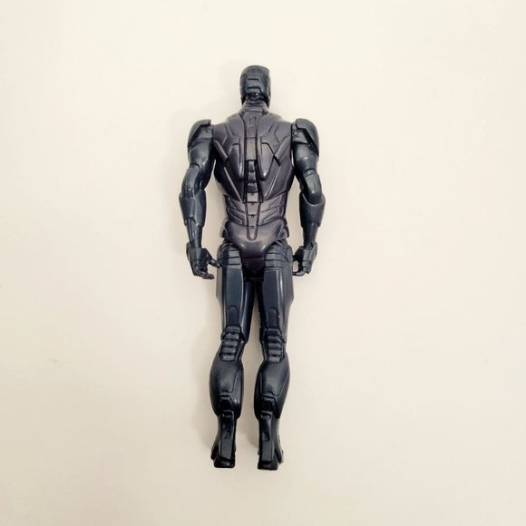 Hasbro 2011 Marvel Black and Blue Iron Man 3 Hydro Shock Action Figure 4" - Picture 3 of 5